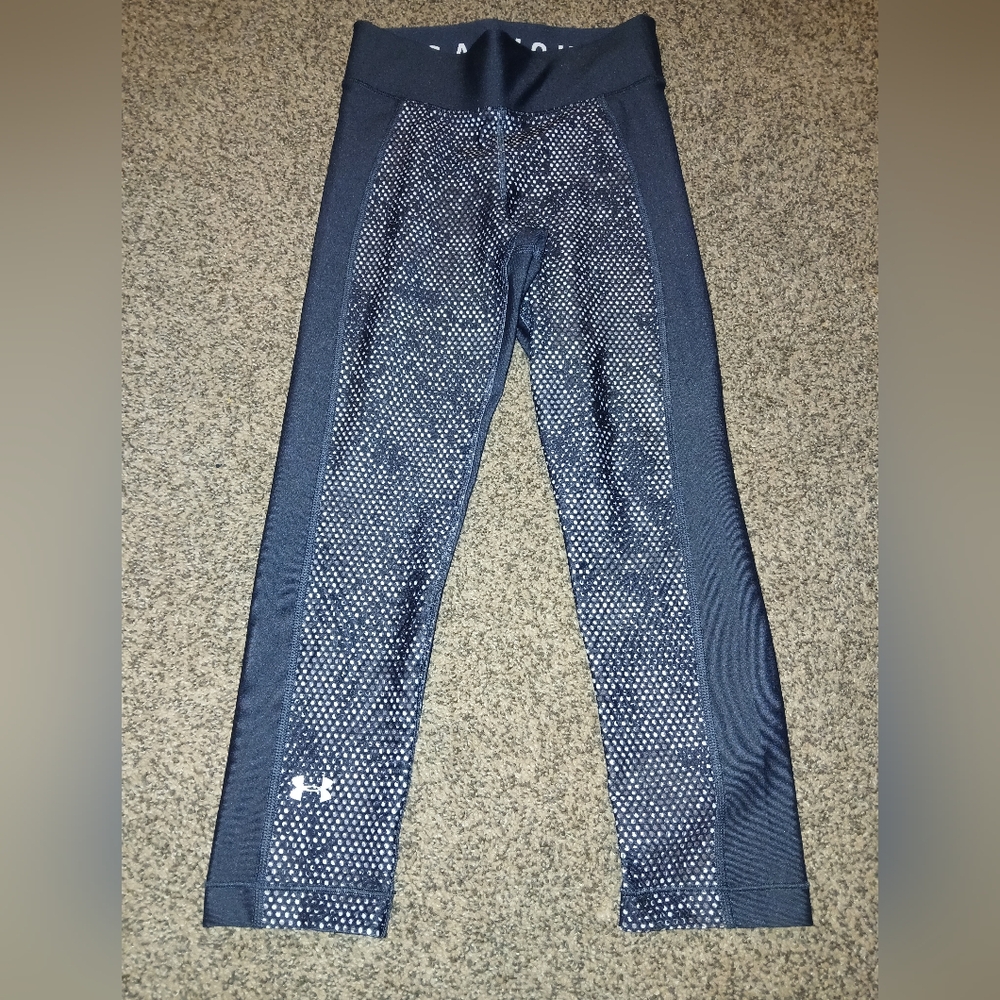Women's Under Armour Heat Gear, Compression cropped leggings